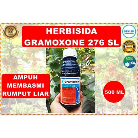 Jual Herbisida Kontak Ml Gramoxone Sl Obat Pembasmi Rumput Liar