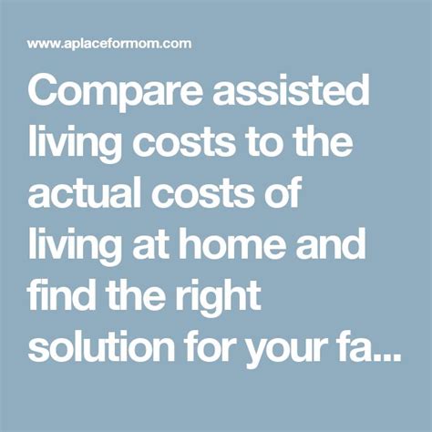 Assisted Living Vs Home Care Assisted Living Cost Of Living Assisted Living Facility