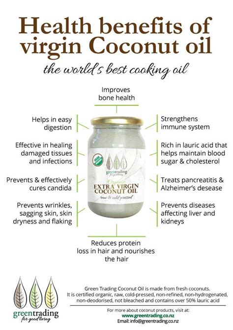 Virgin Coconut Oil Health Benefits