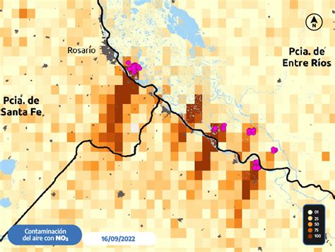 Los Incendios Vistos Desde El Espacio Argentinagobar