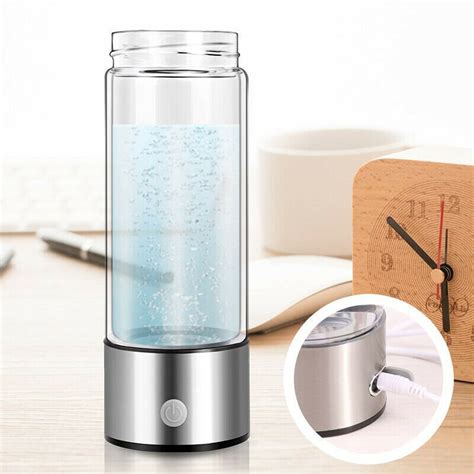 Usb Rechargeable Electric Hydrogen Rich Water Electrolyzer Kettle