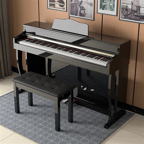 Digital Piano 88 Weighted Key Piano Keyboard Digital 88 Keys Mid Piano