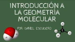 Introducción a la Geometría Molecular PPT