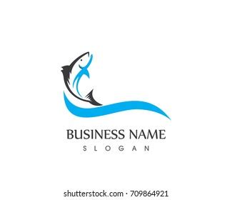 Flying Fish Logo Template Stock Vector (Royalty Free) 709864921 ...