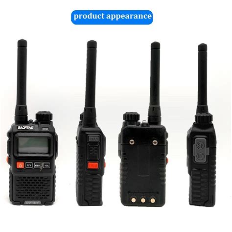 Baofeng Uv R Plus Portable Cb Radio Amateur Walkie Talkie Vhf Uhf Ham