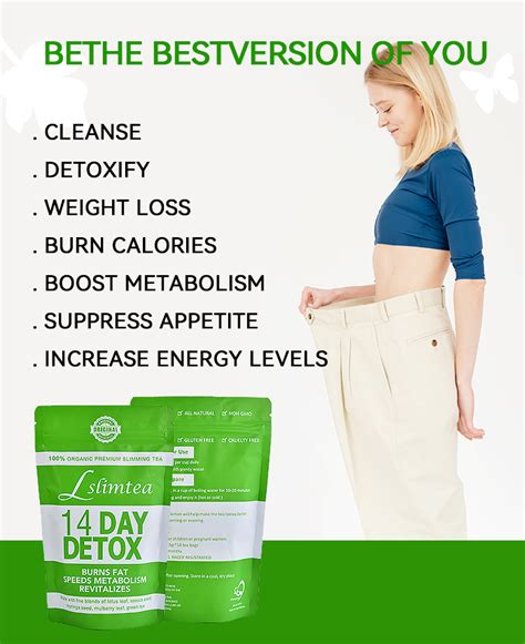 Private Label 14 Day Teatox Detox Herbal Tea Supplement Flat Tummy Tea