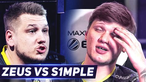 ZEUS DROVE S1MPLE CRAZY BIG CONFLICT BETWEEN ZEUS AND S1MPLE NAVI Vs