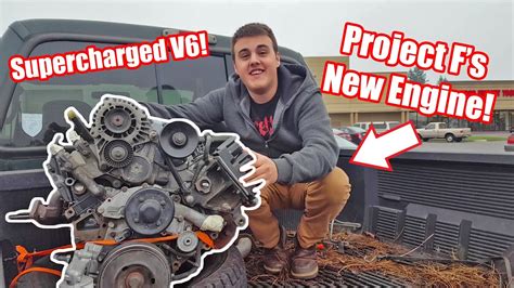 We Picked Up Our New Supercharged V6 Engine For Project F L67 3800