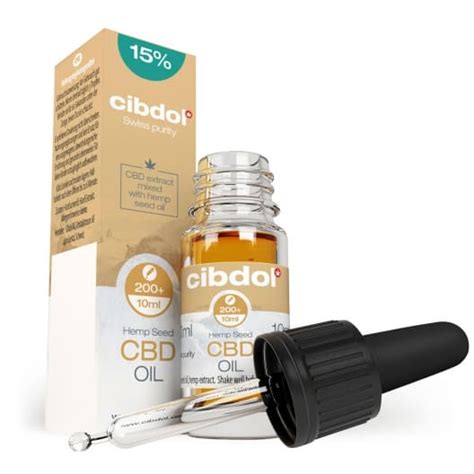 Cibdol CBD Масло от конопено семе с канабидиол 15 1380mg Hemp Store