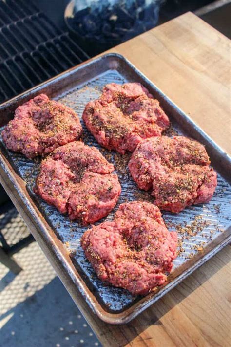 Smoked Pizza Burgers Over The Fire Cooking