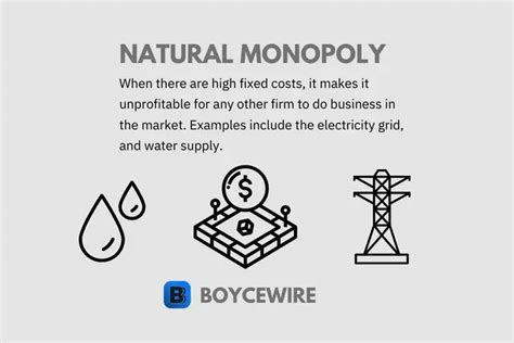 Natural Monopoly: (Definition, 5 Characteristics & 5 Examples)