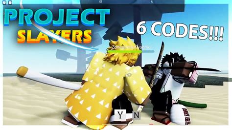 ALL 6 NEW SECRET UPDATE CODES In PROJECT SLAYERS ROBLOX Project