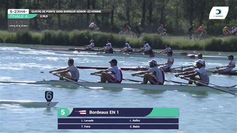 Championnat De France S Bateaux Longs Libourne Finale Du Quatre