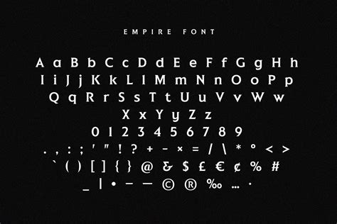 Empire Font Free Download And Similar Fonts Fontget