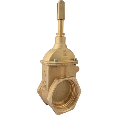 Brass Side Lever Gate Valve Fnpt X Fnpt Stutsmans