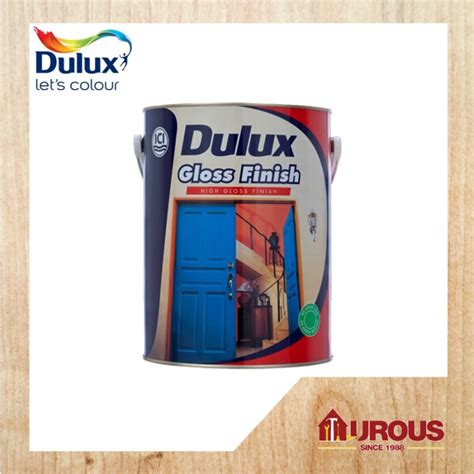 DULUX GLOSS FINISH INTERIOR EXTERIOR 5 LITRE SPECIAL PRICE Aurous