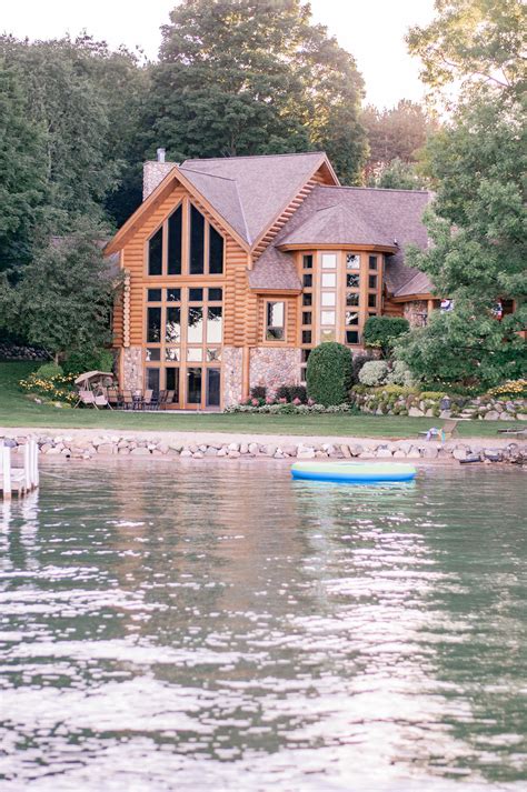 Cozy Eclectic Cottage Style In Walloon Lake Michigan Love And Specs