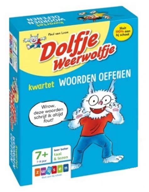 Dolfje Weerwolfje Kwartet Woorden Oefenen