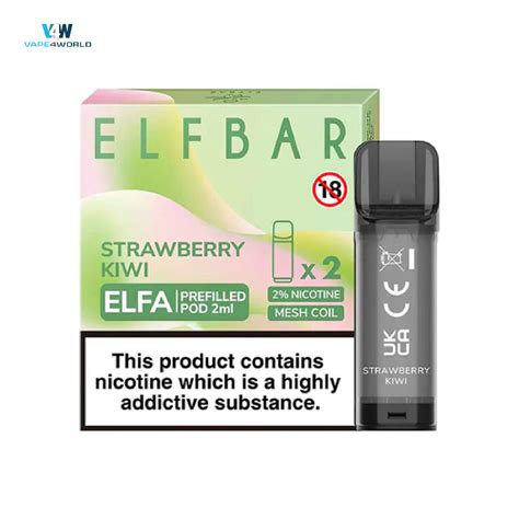 Elf Bar Elfa Pod Disposable Pods 2ml 20mg E Liquid Mesh Coil 600puffs