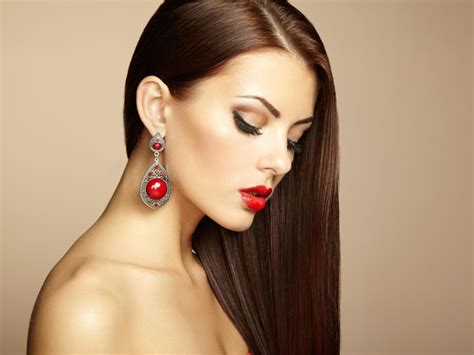 Red Girl Model Oleg Gekman Lips Woman Coolwallpapers Me