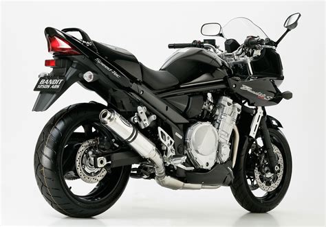 Auspuff Hurric Supersport Aluminium Black Edition Suzuki GSF 1250