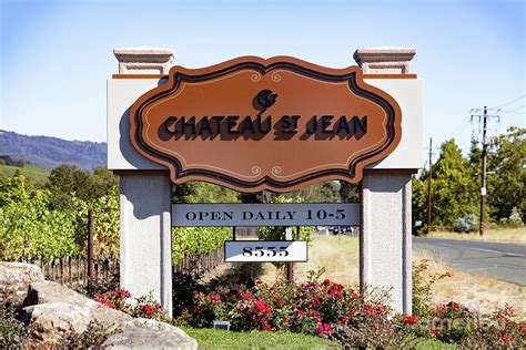 Sonoma California Wine Country Chateau St Jean Winery R3057 Photograph