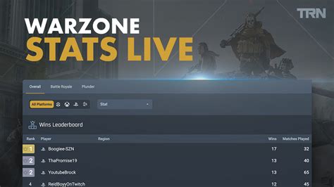 Warzone Stats Are Now Available Cod Warzone Tracker