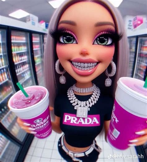 Bratz 💅🏻 In 2024 Doll Aesthetic Black Bratz Doll Cute Art Styles