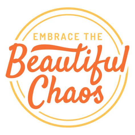 Embrace The Beautiful Chaos Png And Svg Design For T Shirts