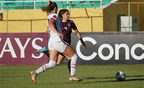 El Tricolor Sub 17 Femenil cayó ante Estados Unidos en la final del