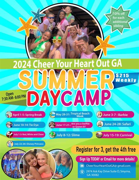 Entry By Esharib For Cheerleading Summer Camp Flyer Design