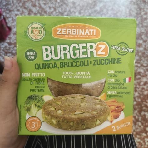 Zerbinati Burger Quinoa Broccoli E Zucchine Review Abillion