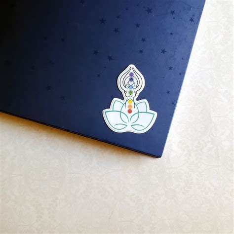 Chakra Goddess Die Cut Sticker Chakra Girl Sticker Etsy