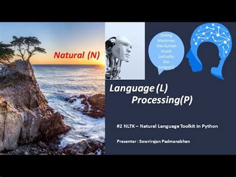 Nlp Nltk Natural Language Tool Kit In Python Youtube