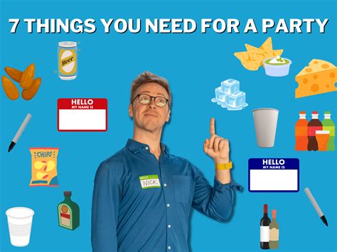 7 Things You Need For A Party