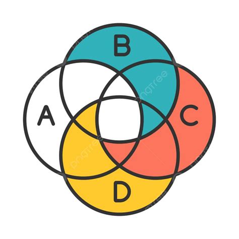 Icono De Color Del Diagrama De Venn Png Dibujos Ndice Visualizaci N