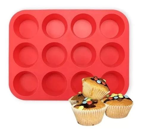 Molde Silicona Para Muffins