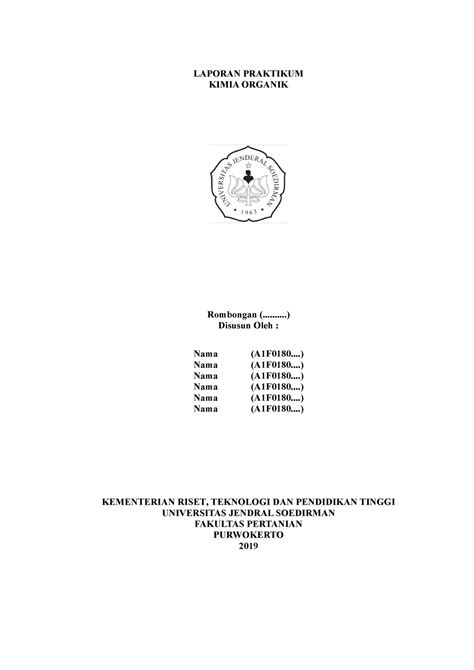 Laporan Praktikum Kimia Organik Acara 2 Senyawa Alkohol Dan Fenol Laporan Praktikum Kimia