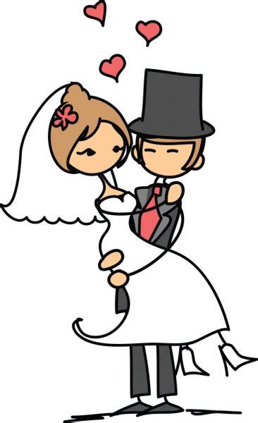 Wedding Picture Bride And Groom In Love Vector Stock Vector Image By