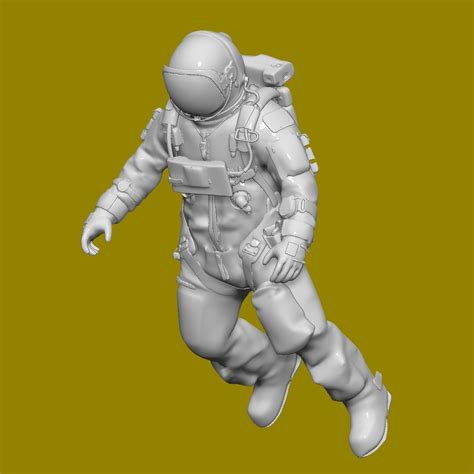 Archivo STL ASTRONAUTA PERSONAJE Plan De Impresora 3D Para Descargar