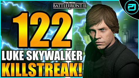 Star Wars Battlefront Luke Skywalker Killstreak Endor Youtube