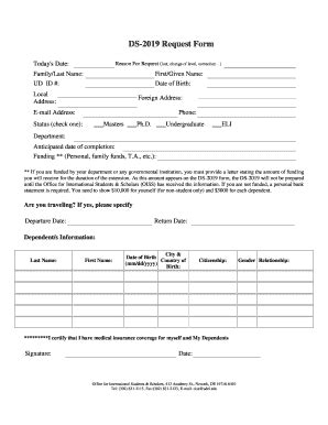 Fillable Online Udel Ds Request Form University Of Delaware