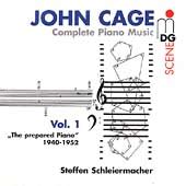 Cage Complete Piano Music Vol 1 The Prepared Piano