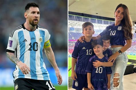 'I was only thinking about them' - Lionel Messi reveals his children ...