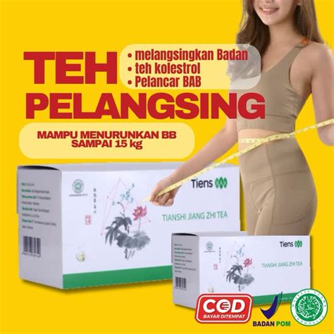 Jual Teh Pelangsing Badan Detox Jiang Zhi Tea Shopee Indonesia