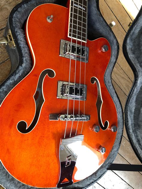 G5440ls Electromatic Hollow Body Long Scale Bass Gretsch Audiofanzine