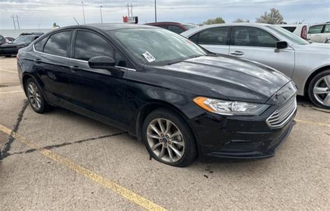 2017 Ford Fusion Se Hybrid For Sale Ok Oklahoma City Tue Mar 12 2024 Used And Repairable