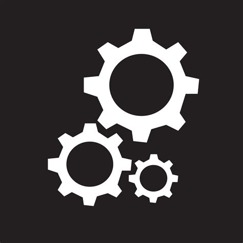 Gear Icon Symbol Sign 645690 Vector Art At Vecteezy