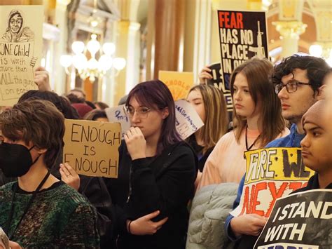 Iowa Legislative Session Begins As Activists Rally For Gun Laws In Wake