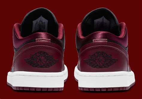 Air Jordan 1 Low Maroon Black DB6491-600 | SneakerNews.com